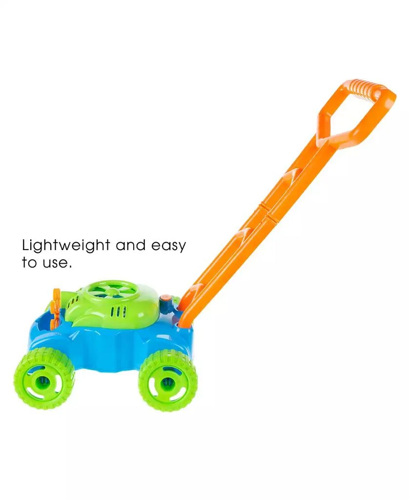 商品Trademark Global|Hey Play Bubble Lawn Mower - Toy Push Lawn Mower Bubble Blower Machine, Walk Behind Outdoor Activity For Toddlers, Boys And Girls,价格¥255,第5张图片详细描述