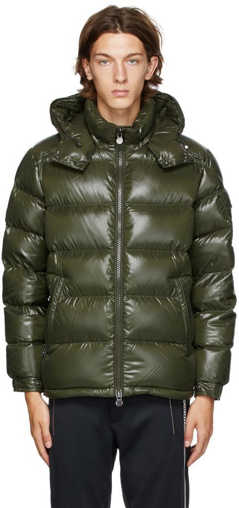 商品Moncler|Green Down Maya Jacket,价格¥10572,第1张图片