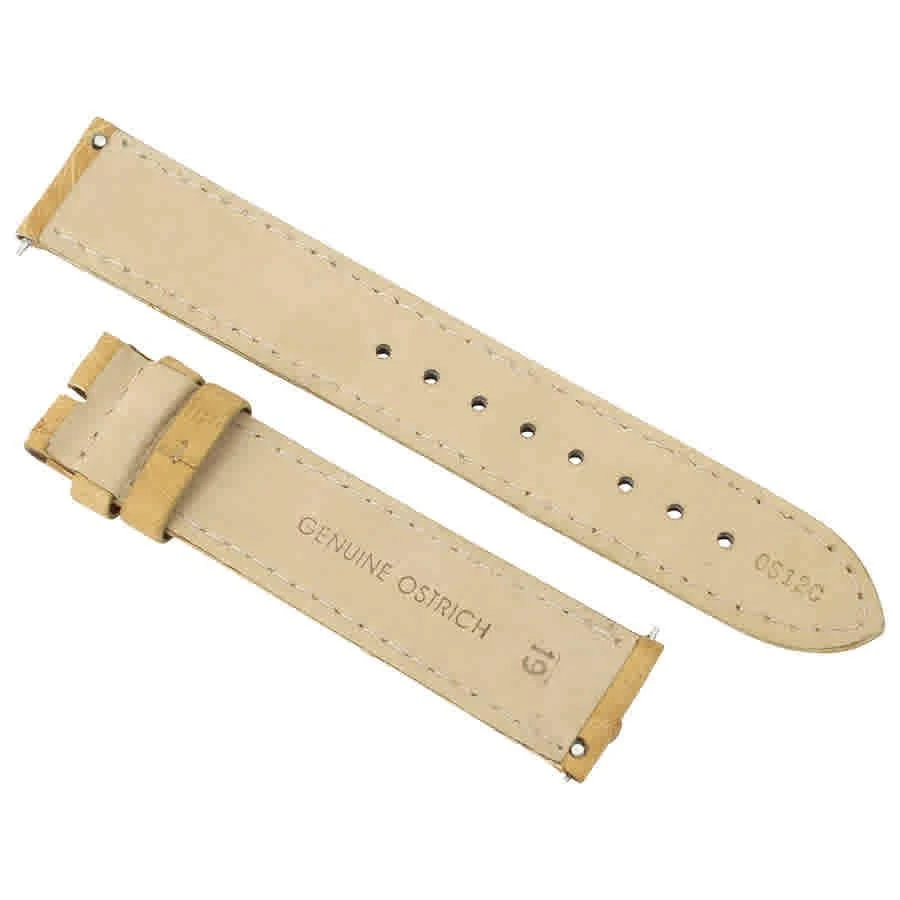 商品Hadley Roma|Hadley Roma 19 MM Tan Ostrich Leather Strap,价格¥297,第2张图片详细描述