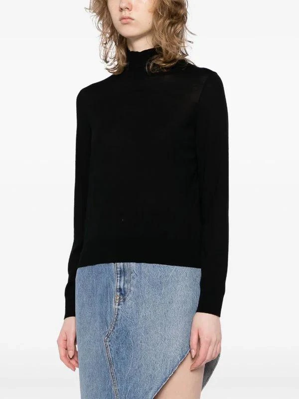 商品Alexander Wang|T BY ALEXANDER WANG WOMEN CLASSIC LONG SLEEVE TURTLENECK W/ EMBOSSED LOGO,价格¥1608,第1张图片