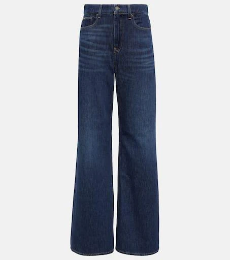 商品Ralph Lauren|高腰阔腿牛仔裤,价格¥1581,第1张图片