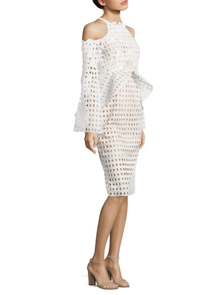 商品Thurley|Staccato Cold-Shoulder Lace Midi Dress,价格¥1399,第1张图片