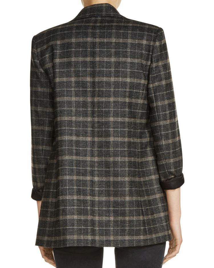 商品Maje|Vasili Plaid Blazer ,价格¥1925,第2张图片详细描述