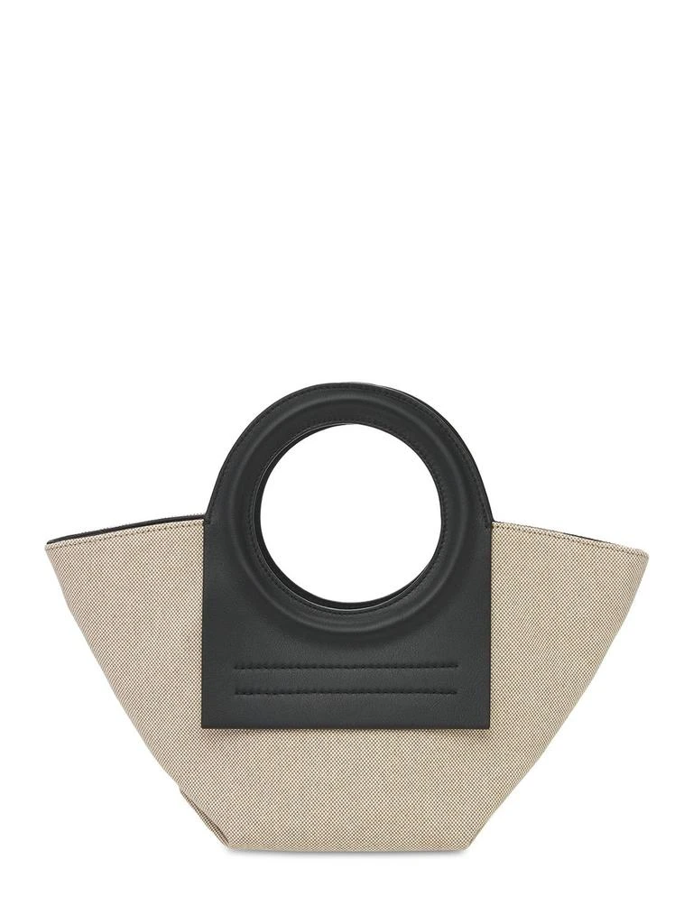 商品Hereu|Cala Mini Canvas Top Handle Bag,价格¥966,第1张图片