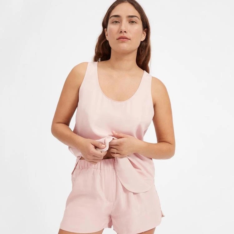 商品Everlane|真丝睡衣两件套 (上衣＋短裤),价格¥435,第5张图片详细描述