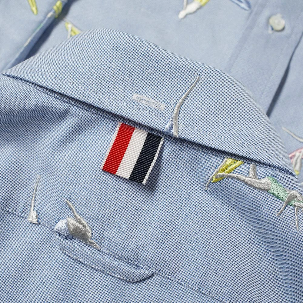 商品Thom Browne|Thom Browne Surfers Button Down Shirt,价格¥2764,第4张图片详细描述