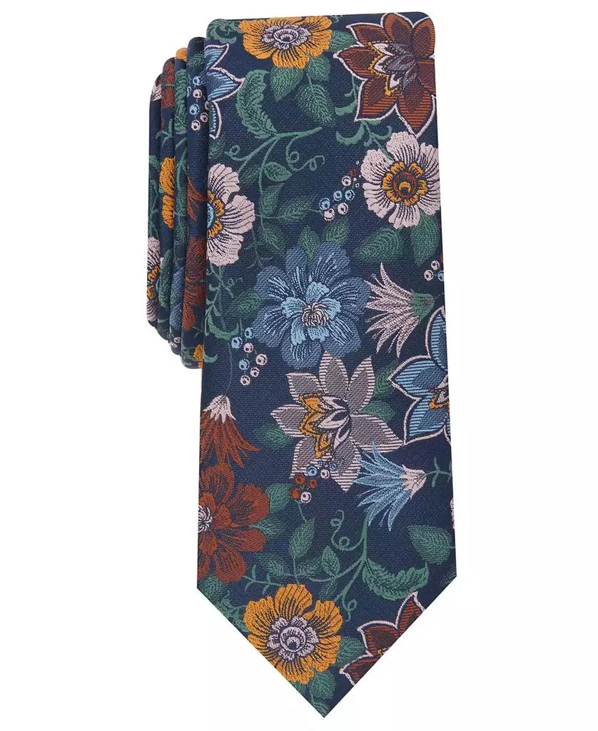 商品Bar III|Men's Ryewood Floral Tie, Created for Macy's,价格¥168,第1张图片