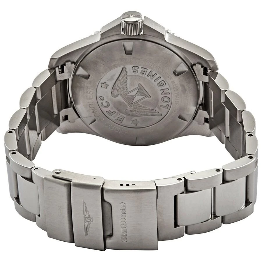 商品Longines|Hydroconquest Automatic Grey Ceramic Bezel Men's 43 mm Watch L37824766,价格¥9690,第3张图片详细描述
