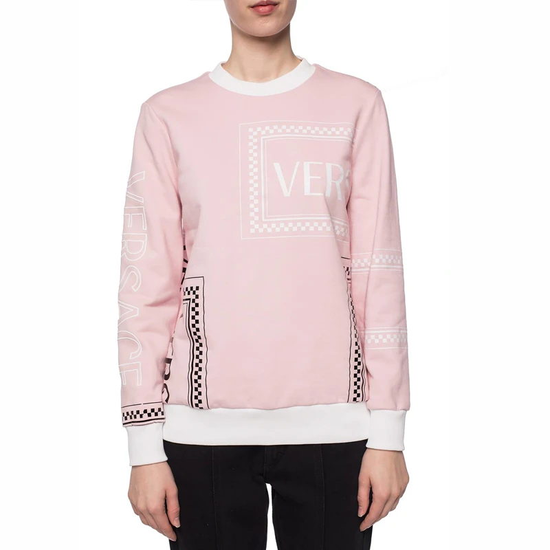 VERSACE 范思哲 女士粉色棉质卫衣 A82271-A217878-A2242 商品