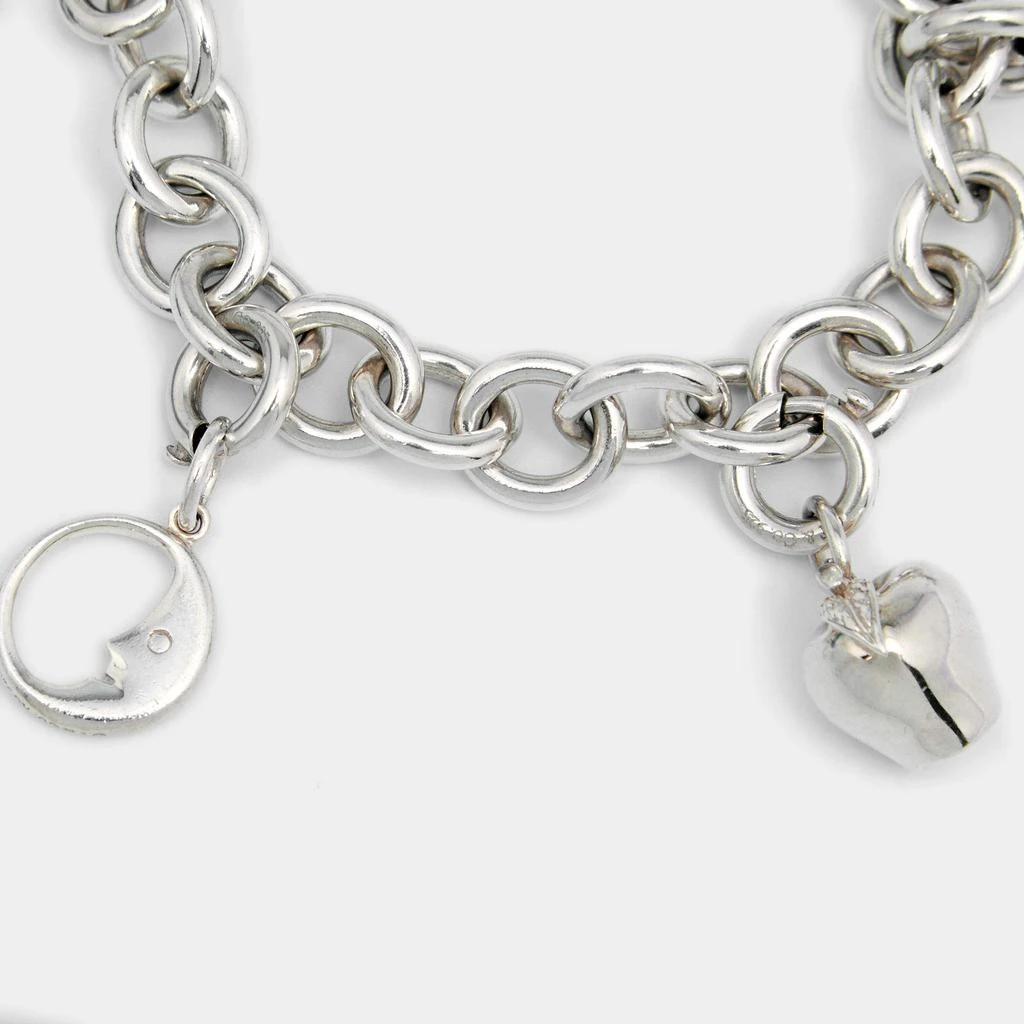 商品[二手商品] Tiffany & Co.|Tiffany & Co. Sterling Silver Please Return to Tiffany Multi Charms Toggle Bracelet,价格¥3361,第4张图片详细描述