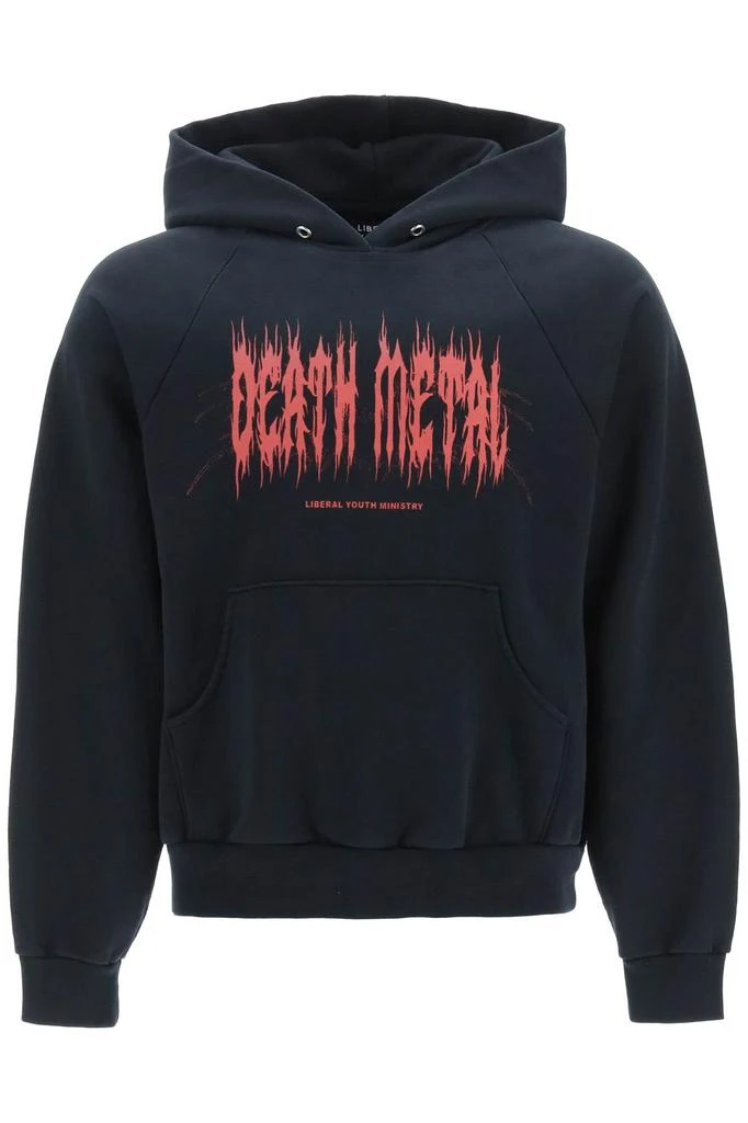 商品LIBERAL YOUTH MINISTRY|Liberal youth ministry cotton hoodie with print,价格¥1187,第1张图片