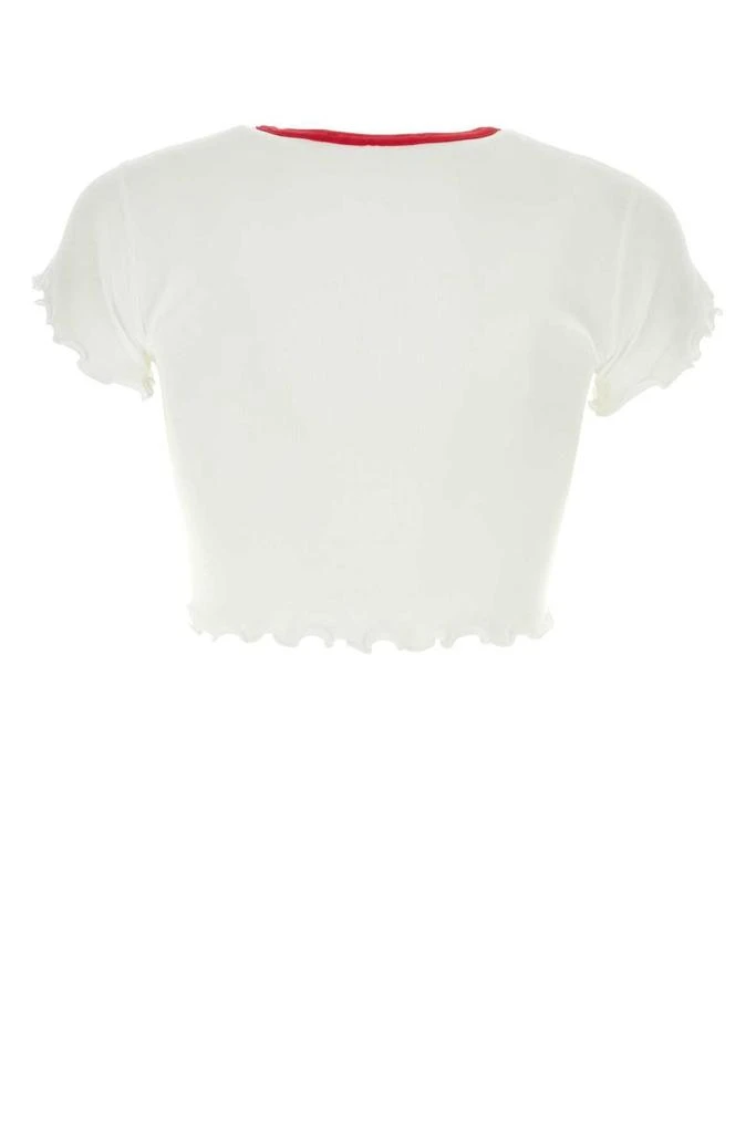 商品Alexander Wang|T By Alexander Wang Lettuce Hem Jersey T-Shirt,价格¥691,第2张图片详细描述