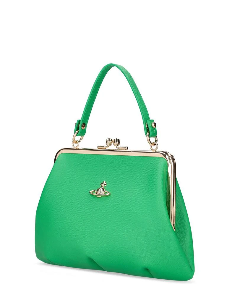 商品Vivienne Westwood|Granny Frame Leather Top Handle Bag,价格¥2508,第1张图片详细描述