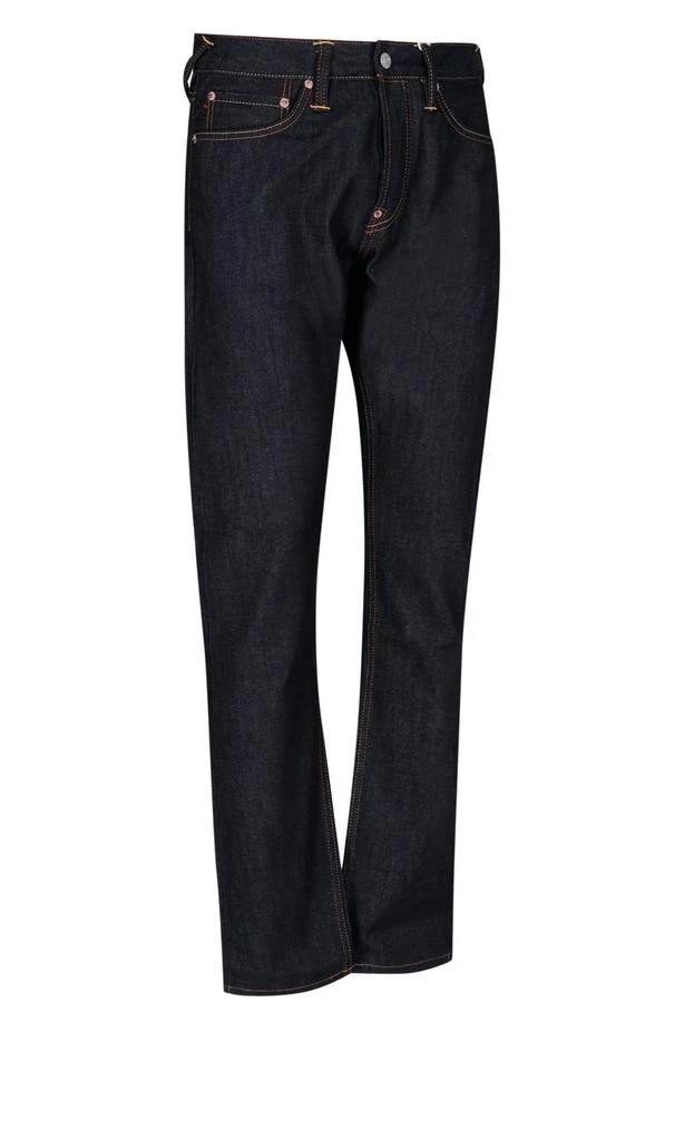 商品Evisu|Evisu Men&#39;s  Blue Cotton Jeans,价格¥2328,第2张图片详细描述