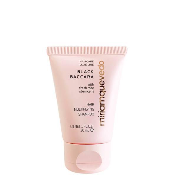 Miriam Quevedo Mini Dose Black Baccara Hair Multiplying Shampoo 30ml (Worth $15.00)商品第1张图片规格展示