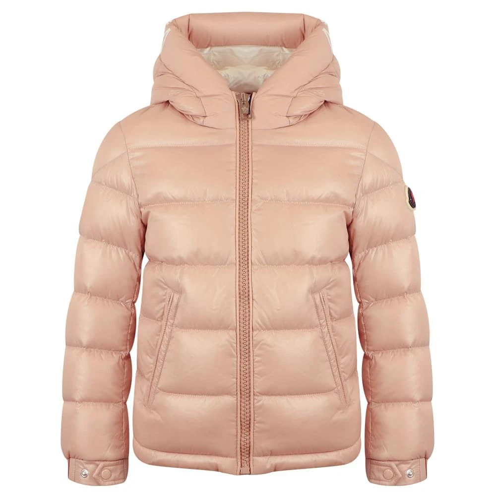 商品Moncler|Pale Pink Salzman Hooded Jacket,价格¥5638,第1张图片