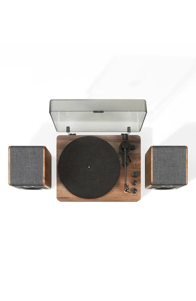 商品Crosley|Nocturne Bluetooth® Record Player & Speakers,价格¥2429,第5张图片详细描述