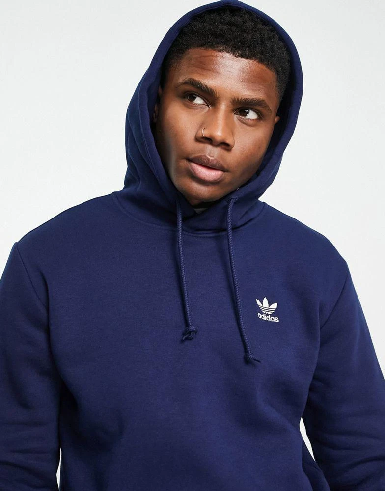 商品Adidas|adidas Originals Trefoil Essentials logo hoodie in navy,价格¥441,第2张图片详细描述