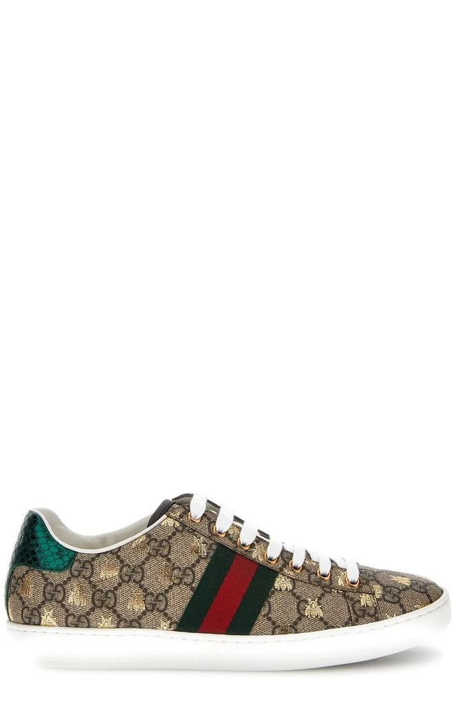 商品Gucci|Gucci Ace GG Supreme Lace-Up Sneakers,价格¥4653,第1张图片