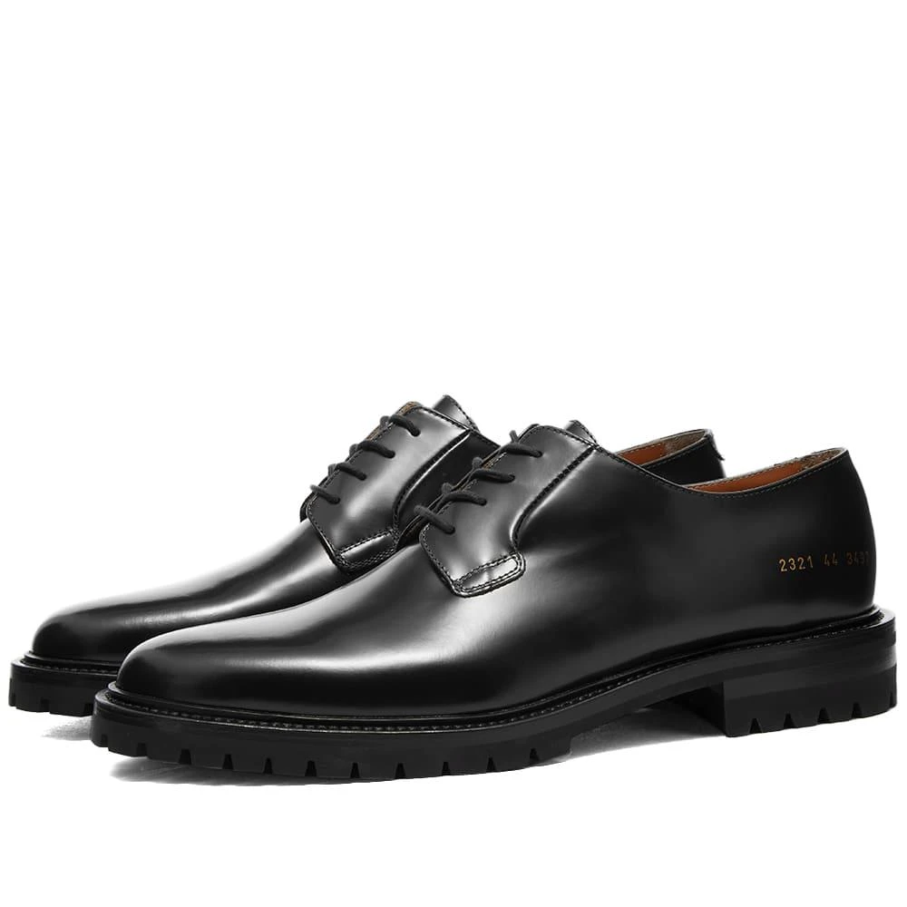 商品Common Projects|Common Projects Lug Sole Derby Shoe,价格¥2759,第1张图片