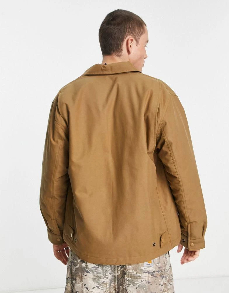 商品Carhartt WIP|Carhartt WIP madera reverisble quilted jacket in brown,价格¥2095,第2张图片详细描述