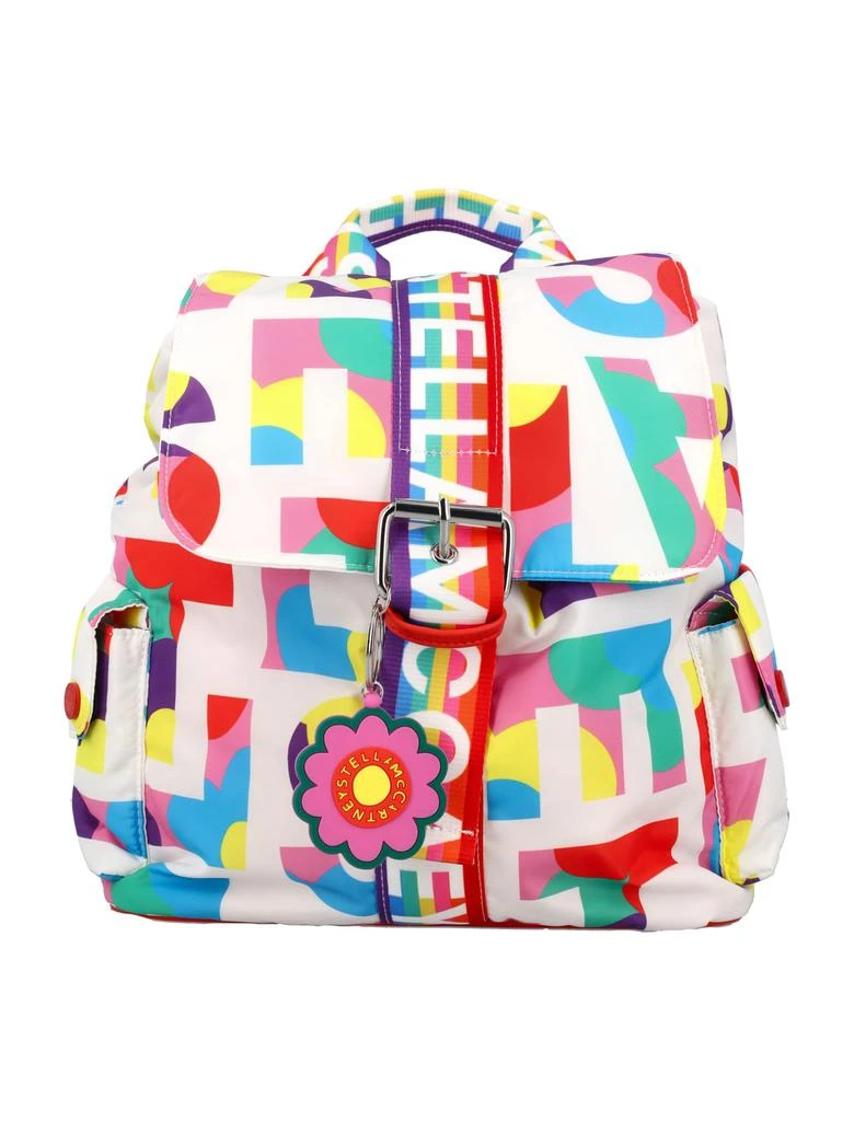 商品Stella McCartney|Stella McCartney Kids Logo Backpack,价格¥927,第1张图片