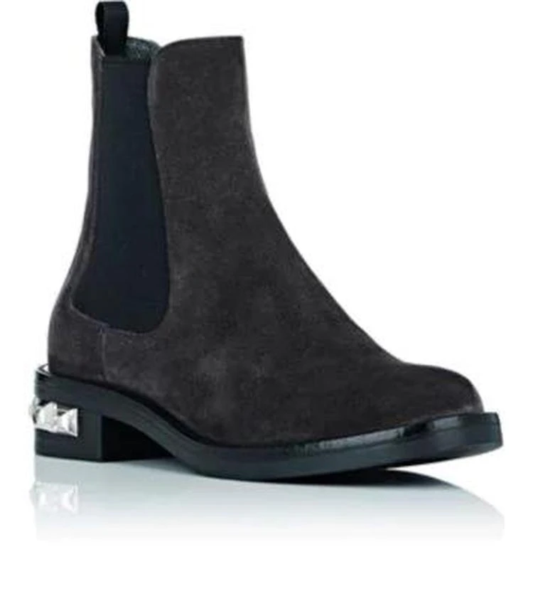 商品Miu Miu|Pyramid-Studded Chelsea Boots,价格¥3266,第2张图片详细描述