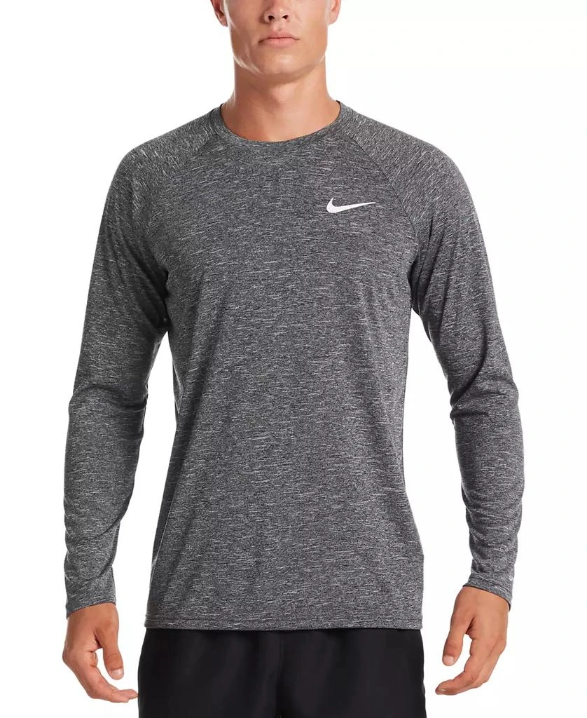 商品NIKE|Men's Heather Hydroguard Long Sleeve Swim T-Shirt,价格¥423,第1张图片