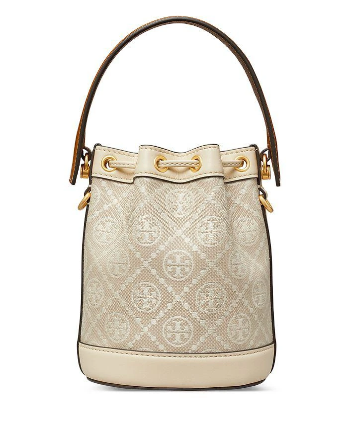 商品Tory Burch|T Monogram Jacquard Mini Bucket Bag,价格¥2938,第5张图片详细描述