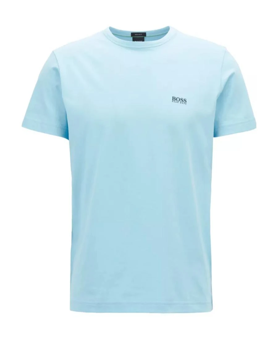 商品【商品预售7天】 Hugo Boss|Hugo Boss 男士T恤 50333772404 深蓝色,价格¥539,第1张图片