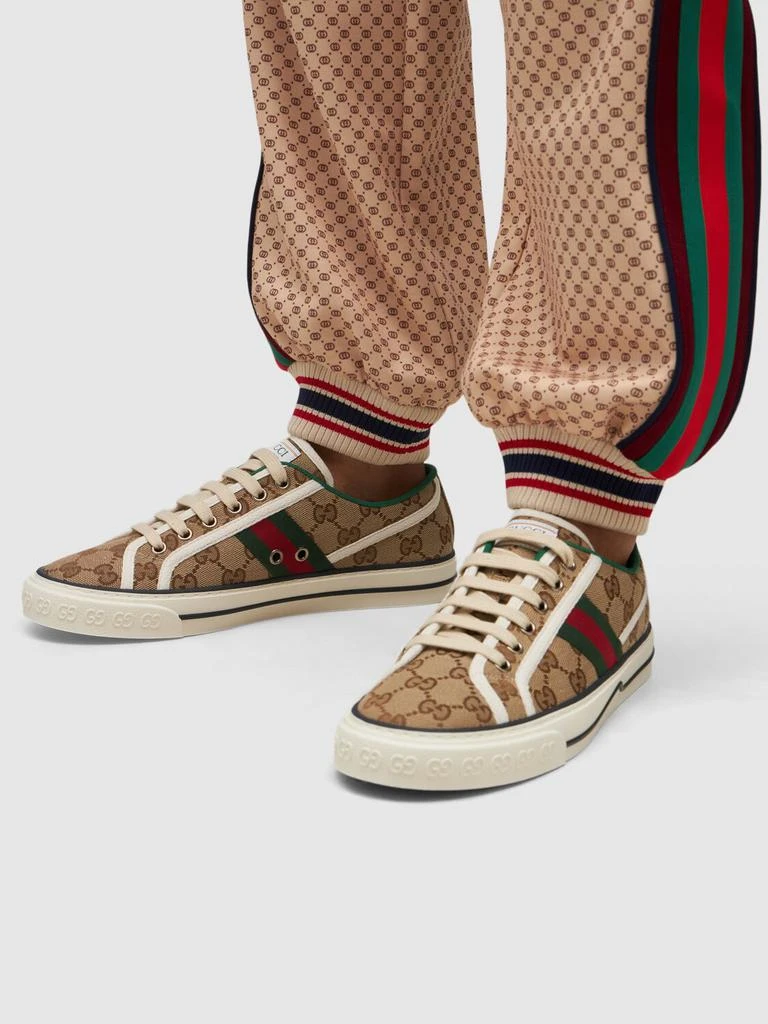 商品Gucci|10mm Gucci Tennis 1977 Canvas Sneakers,价格¥6041,第2张图片详细描述