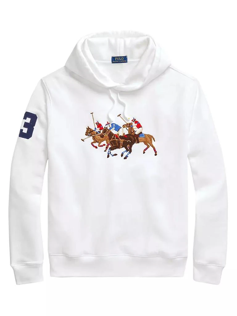 商品Ralph Lauren|Logo Patch Cotton-Blend Hoodie,价格¥1386,第1张图片