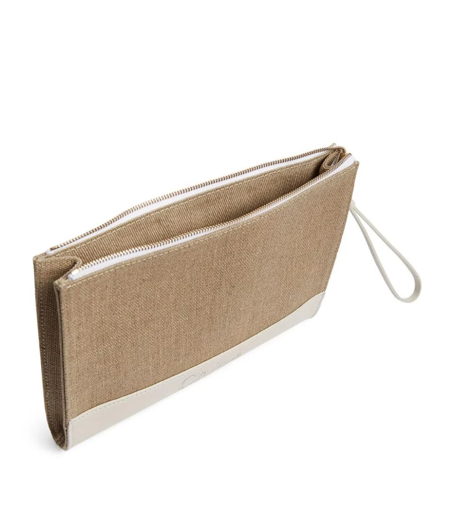 商品Chloé|Linen Sense Pouch,价格¥4679,第3张图片详细描述