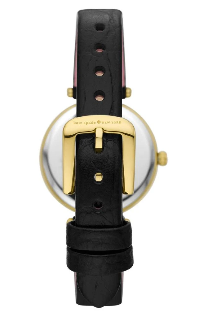 商品Kate Spade|women's holland leather strap watch,价格¥755,第2张图片详细描述