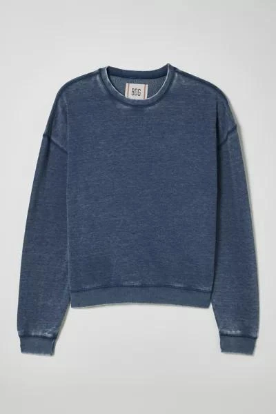 商品BDG|BDG Bonfire Burnout Crew Neck Sweatshirt,价格¥416,第1张图片