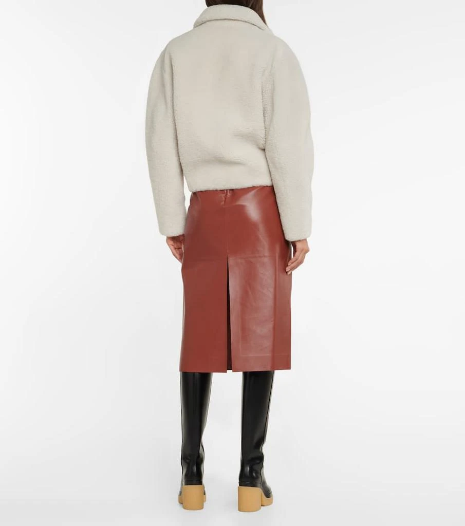 商品Chloé|羊毛皮机车夹克,价格¥24846,第3张图片详细描述