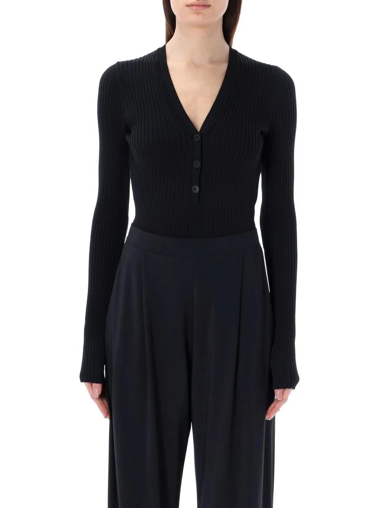 商品ANDREĀDAMO|ANDREĀDAMO Ribbed Knit Bodysuit,价格¥3964,第1张图片
