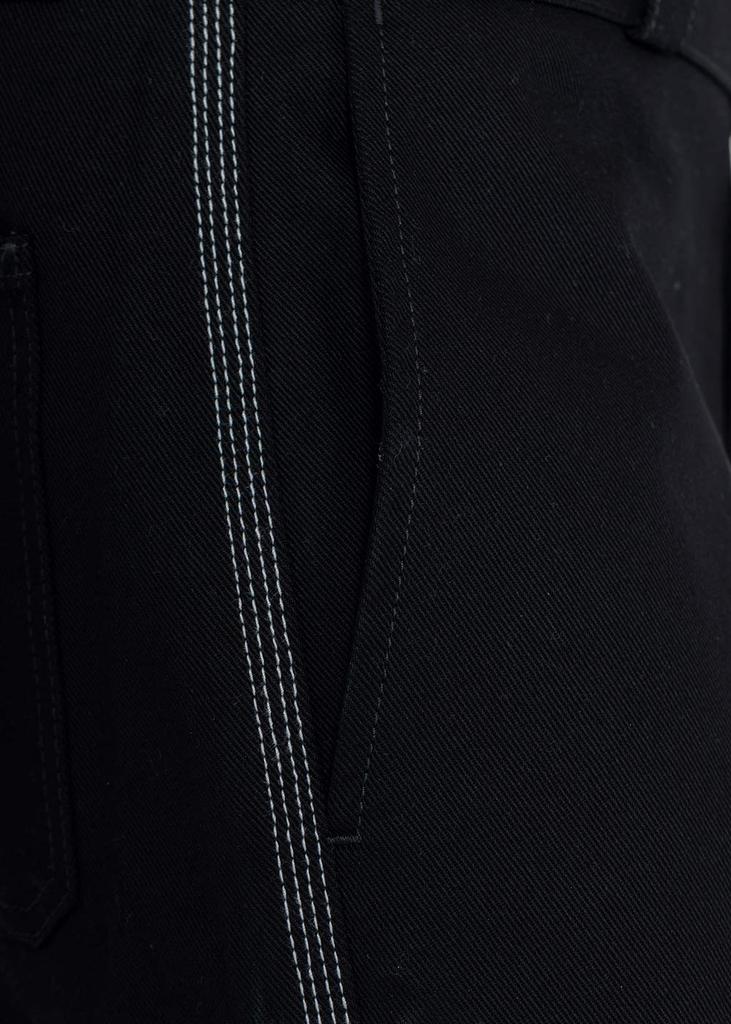 Loewe Black Drill Cotton Pants商品第4张图片规格展示