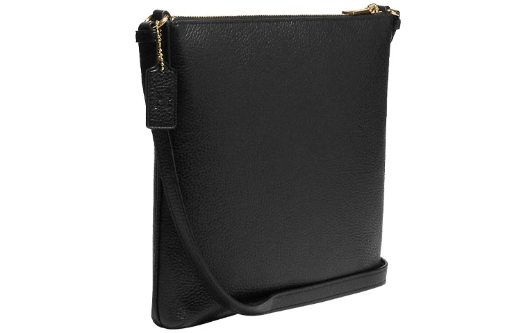 商品[国内直发] Coach|蔻驰 x Disney迪士尼 联名款 Rowan 26 邪恶女王图案拉链开合 鹅卵石皮革 档案袋单肩包斜挎包 中号 女款 黑色,价格¥1249,第3张图片详细描述