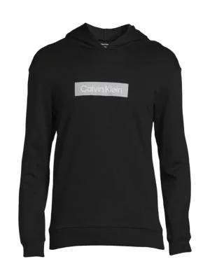 商品Calvin Klein|Box Logo Pullover Hoodie,价格¥145,第5张图片详细描述