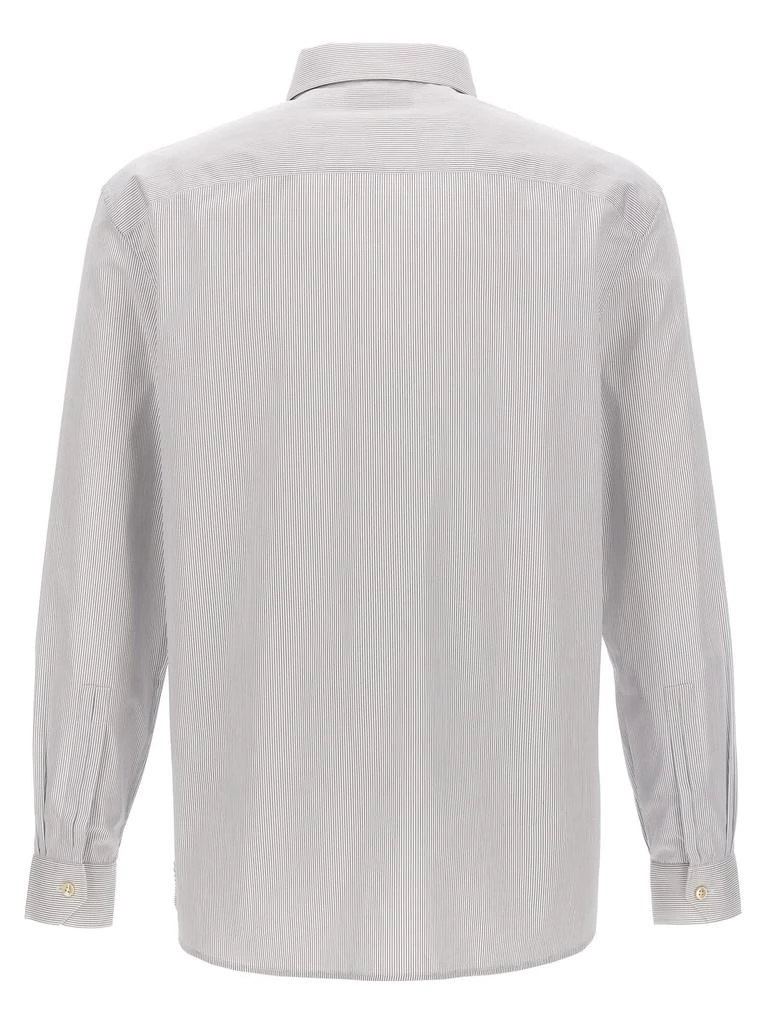 商品Yves Saint Laurent|Cassandre Two-tone Shirt,价格¥3565,第2张图片详细描述