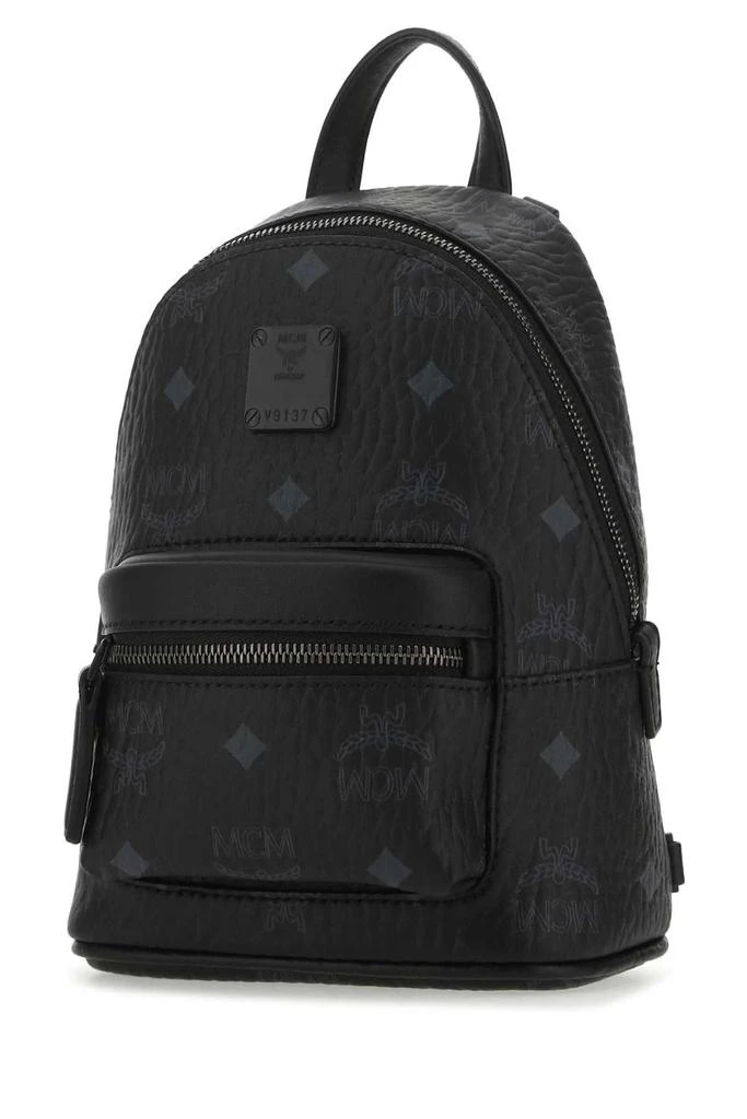 商品MCM|MCM Stark Monogram Print Zipped Backpack,价格¥4966,第3张图片详细描述