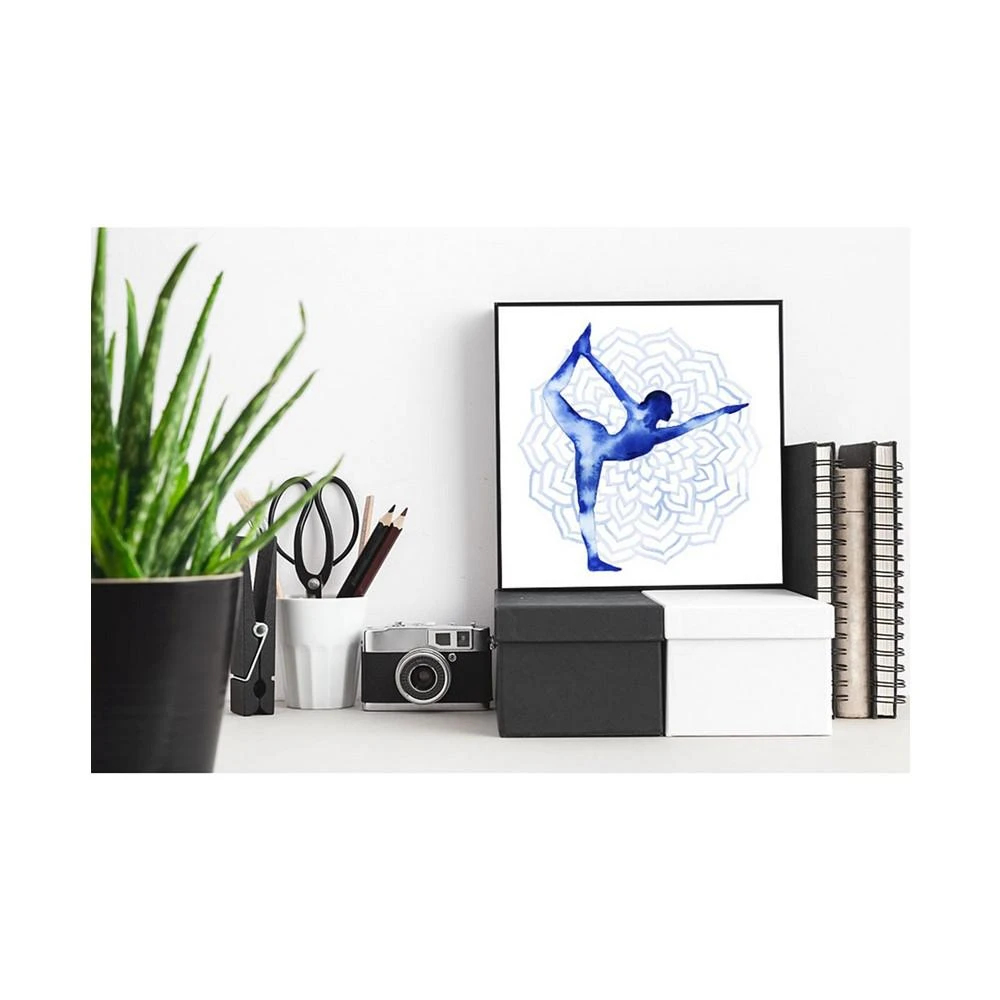 20" x 20" Yoga Flow I Art Block Framed Canvas 商品