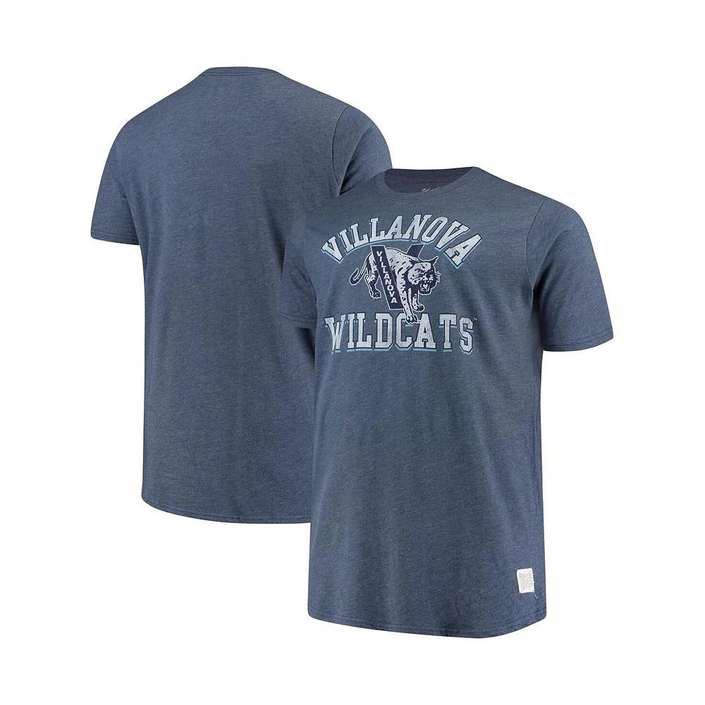 商品The Original Retro Brand|Men's Navy Villanova Wildcats Big and Tall Mock Twist T-shirt,价格¥308,第2张图片详细描述