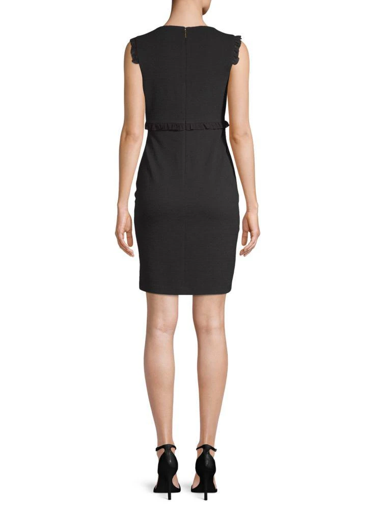 商品Karl Lagerfeld Paris|V-Neck Sheath Dress,价格¥317,第2张图片详细描述