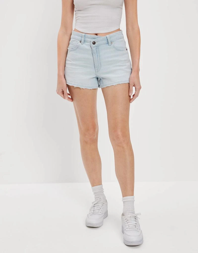 商品AE|AE Stretch Denim Mom Short,价格¥152,第3张图片详细描述