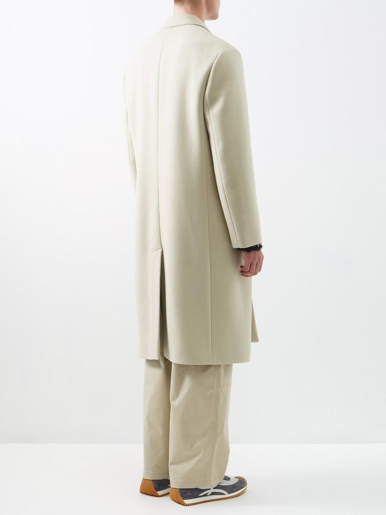 Tailored wool-blend twill overcoat商品第5张图片规格展示
