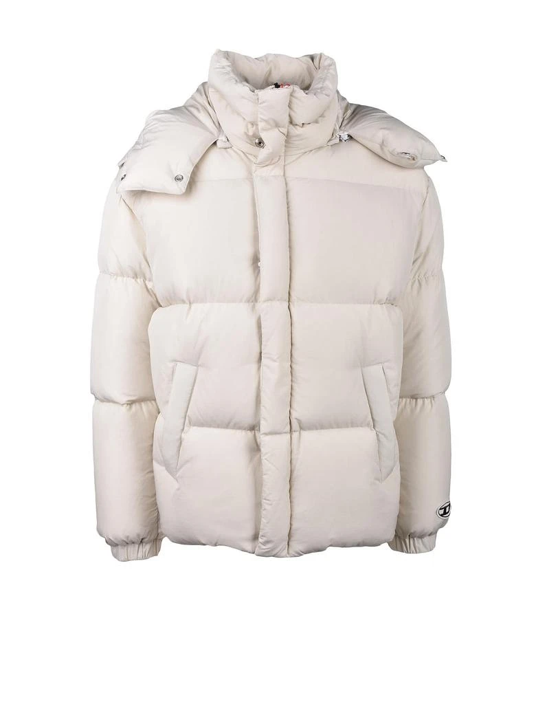 商品Diesel|Mens Ice Gray Padded Jacket,价格¥3105,第1张图片