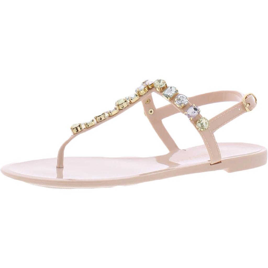 Stuart Weitzman Womens Jaide Slingback Embellished Jelly Sandals商品第1张图片规格展示