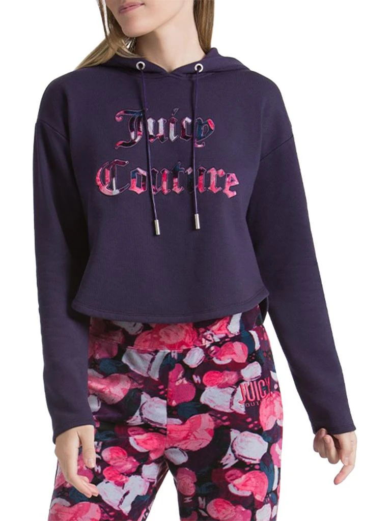 商品Juicy Couture|Logo High-Low Hoodie,价格¥158,第1张图片